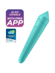 Ultra Power Bullet 8 Bala Vibradora con APP Turquoise