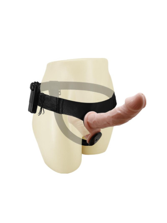 Arnés Dildo Doble con Vibración Natural