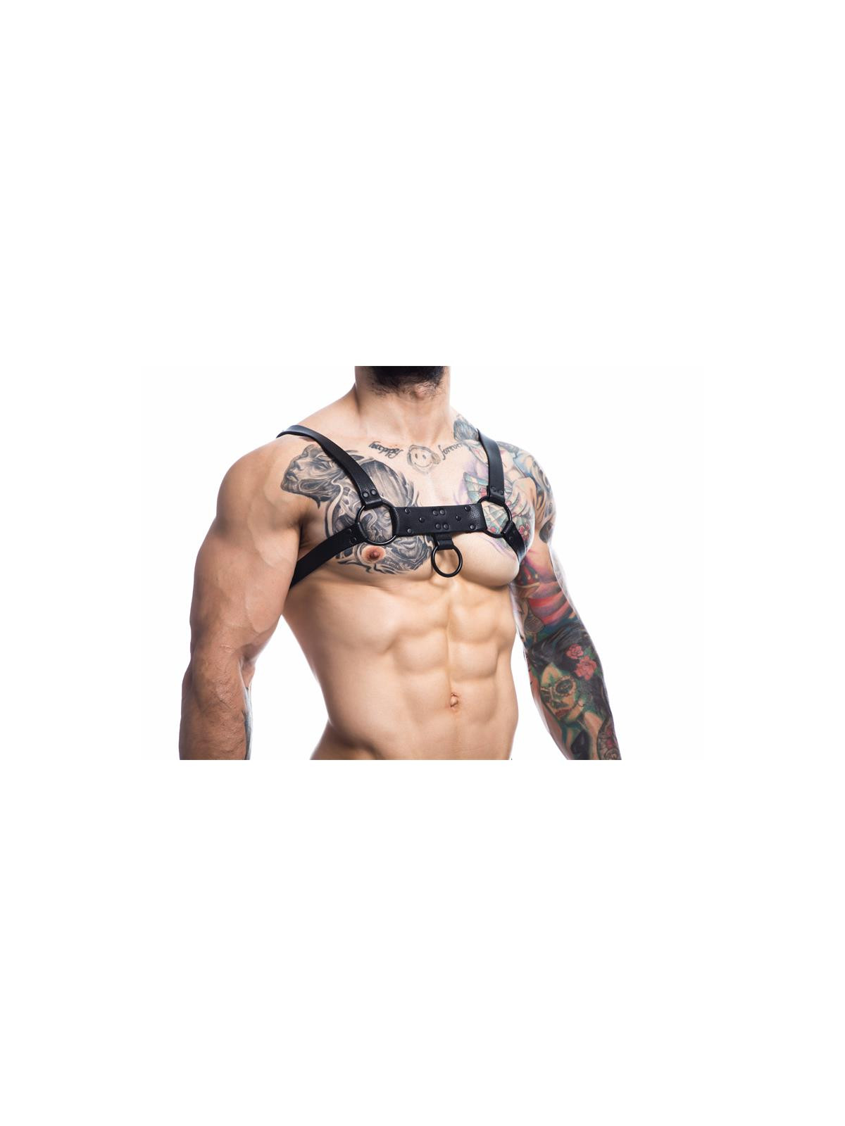 Arnés Bondage de Pecho Party Black Ajustable Talla Única