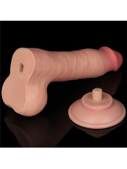 Dildo Dual Layer Piel Deslizante Retractil 8