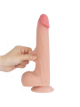 Dildo Dual Density Piel Deslizante 8.5