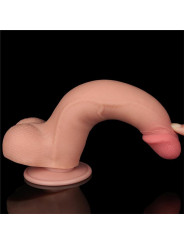 Dildo Dual Density Piel Deslizante 8.5