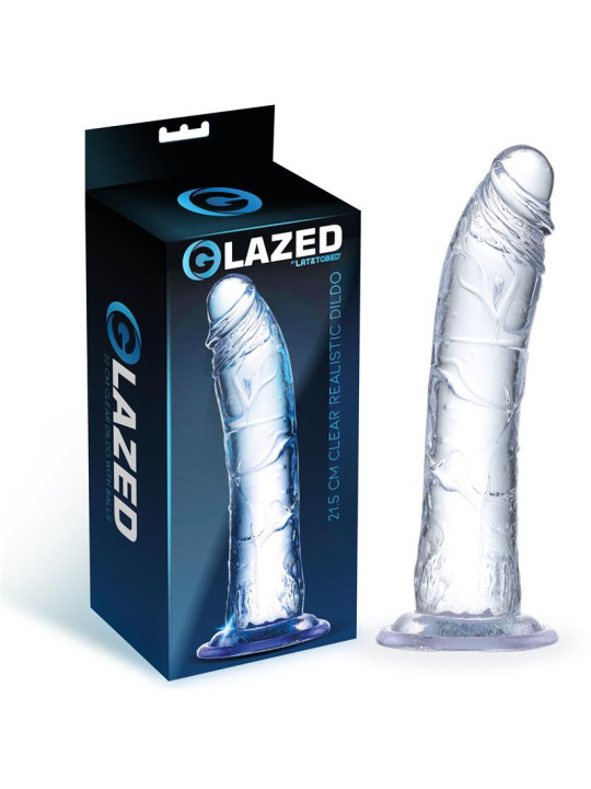 Dildo Realista Material Cristalino 21,5 cm