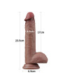 Dildo Dual Layer Silicona 9
