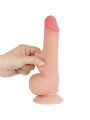 Dildo Dual Layer Piel Deslizante 7.5