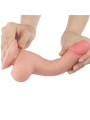 Dildo Dual Layer Piel Deslizante 7.5