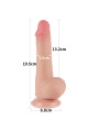 Dildo Dual Layer Piel Deslizante 7.5