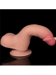 Dildo Dual Layer Piel Deslizante 7.5