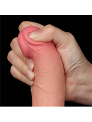 Dildo Dual Layer Piel Deslizante 7.5