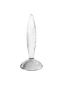 Plug Anal Sparkling Crystal Hot and Cold Transparente