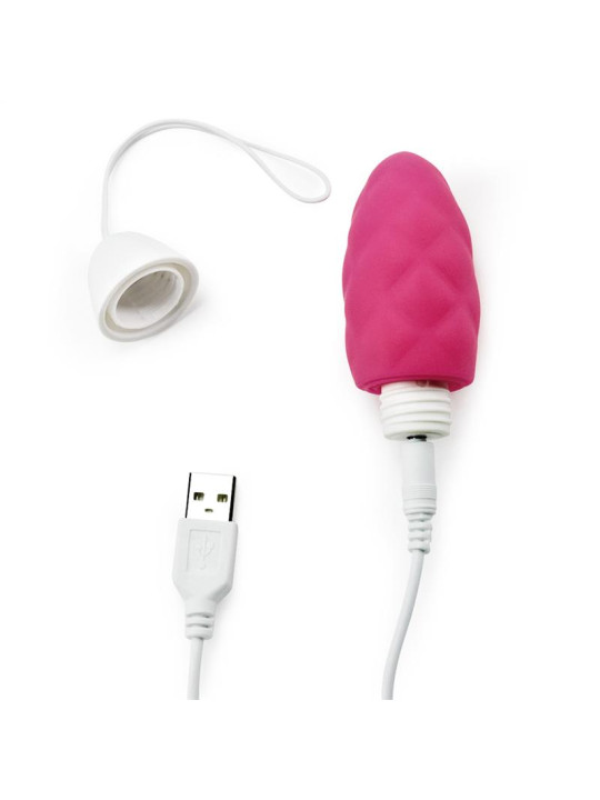 Huevo Vibrador iJoy Control Remoto USB Rosa