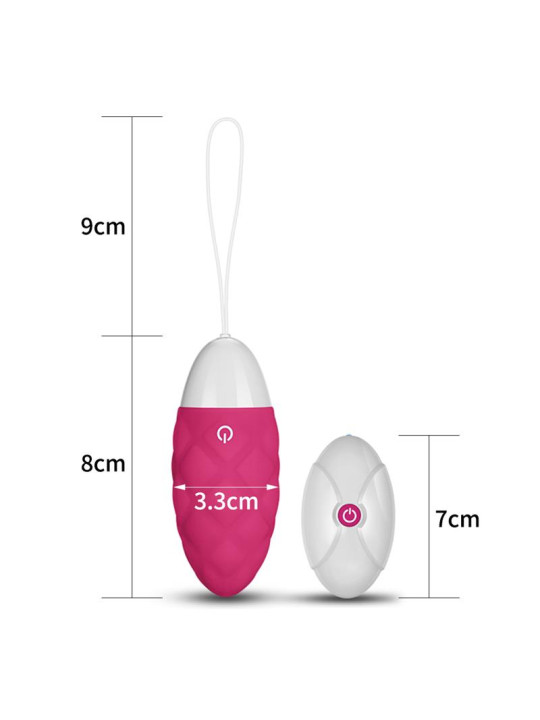 Huevo Vibrador iJoy Control Remoto USB Rosa