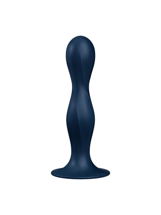 Dildo con Bola Interna Double Ball-R Azul