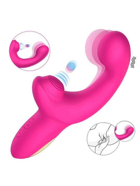 Volse Vibrador Triple Función con Finger y Pulsación Tapping