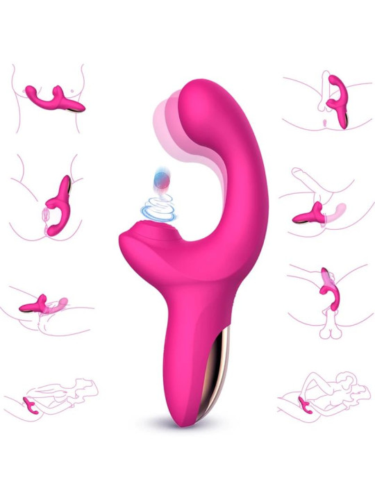 Volse Vibrador Triple Función con Finger y Pulsación Tapping