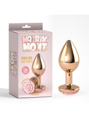 Plug Anal con Joya Spark Rose Talla S