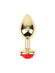 Plug Anal con Joya de Rosa Showy Rose Talla L