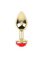 Plug Anal con Joya de Rosa Showy Rose Talla L