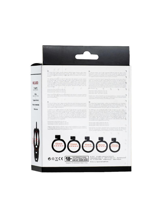 P-Cage PC02 Jaula para el Pene 3 Tallas