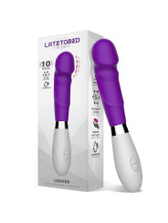 Louver Vibrador Silicona Púrpura