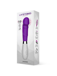 Louver Vibrador Silicona Púrpura