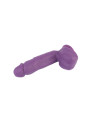 Dildo Dual Density Purpra 8.2