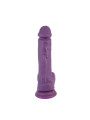 Dildo Dual Density Purple 8.2