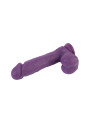 Dildo Dual Density Purple 8.2