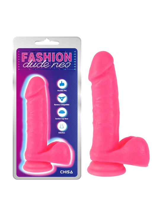 Dildo Dual Density Rosa 7.6