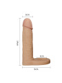 Dildo The Ultra Soft Double 5.8 Natural