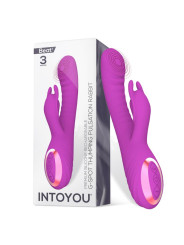 Beat3 Vibrador con Punto G con Pulsación 3 Motores
