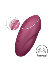 Tap and Climax 1 Vibrador y Tapping Rojo