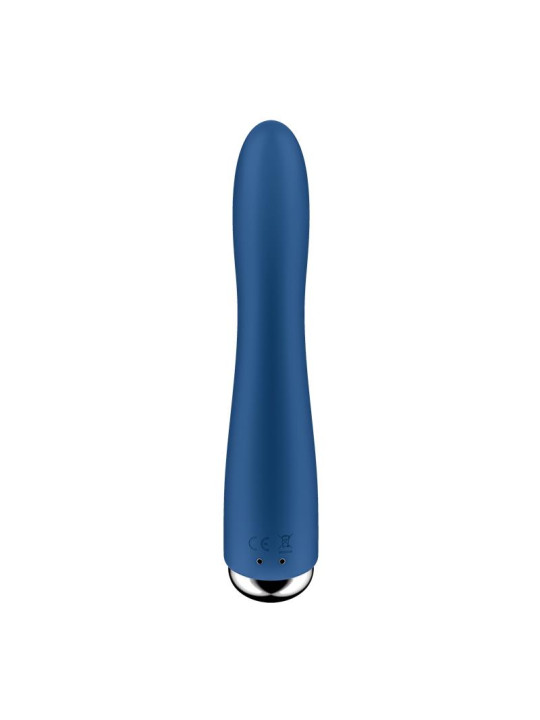 Spinning Vibe 1 Vibrador y Rotador Azul