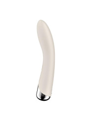 Spinning Vibe 1 Vibrador y Rotador Beige