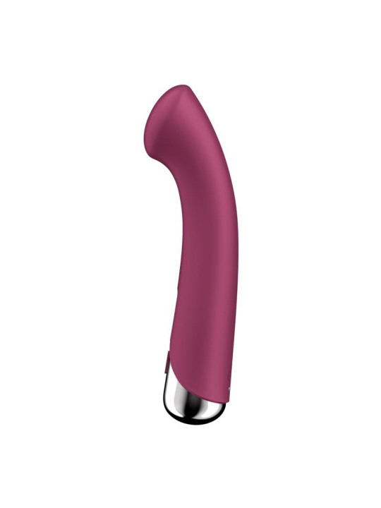 Spinning G-Spot 1 Vibrador y Rotador Rojo