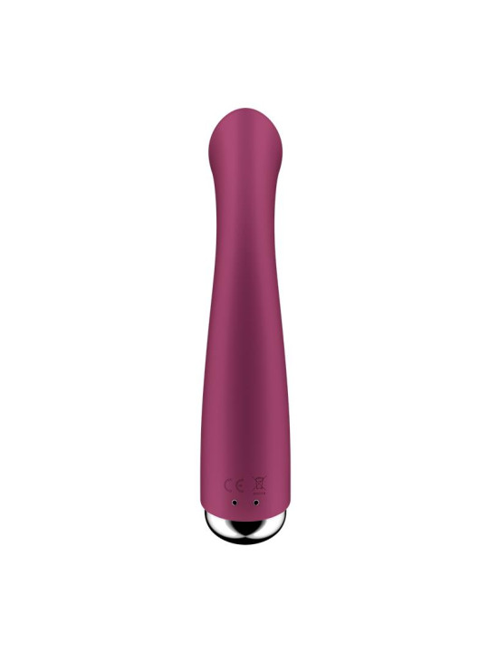 Spinning G-Spot 1 Vibrador y Rotador Rojo