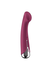 Spinning G-Spot 1 Vibrador y Rotador Rojo