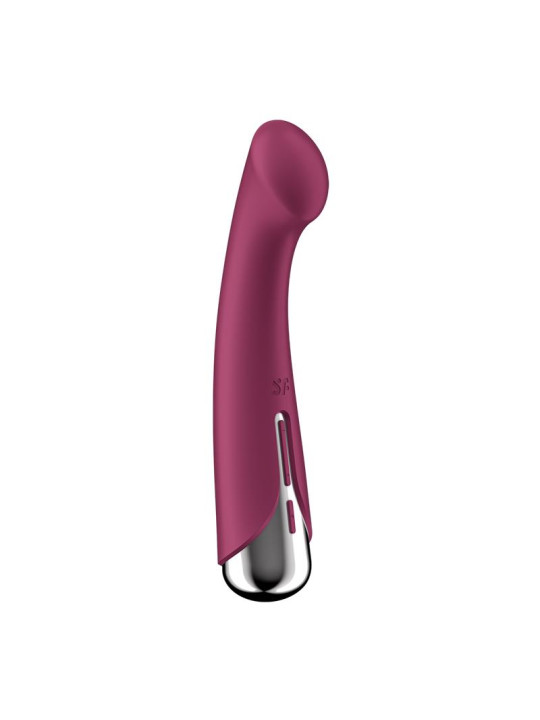 Spinning G-Spot 1 Vibrador y Rotador Rojo