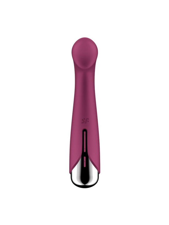 Spinning G-Spot 1 Vibrador y Rotador Rojo