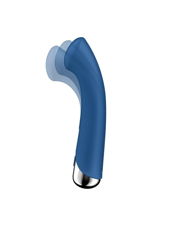 Spinning G-Spot 1 Vibrador y Rotador Azul