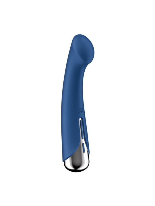 Spinning G-Spot 1 Vibrador y Rotador Azul