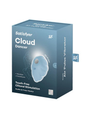 Cloud Dancer Succionador y Vibrador Azul