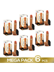 Pack de 6 Adriano Dildo Vibración y Bolas Up and Down