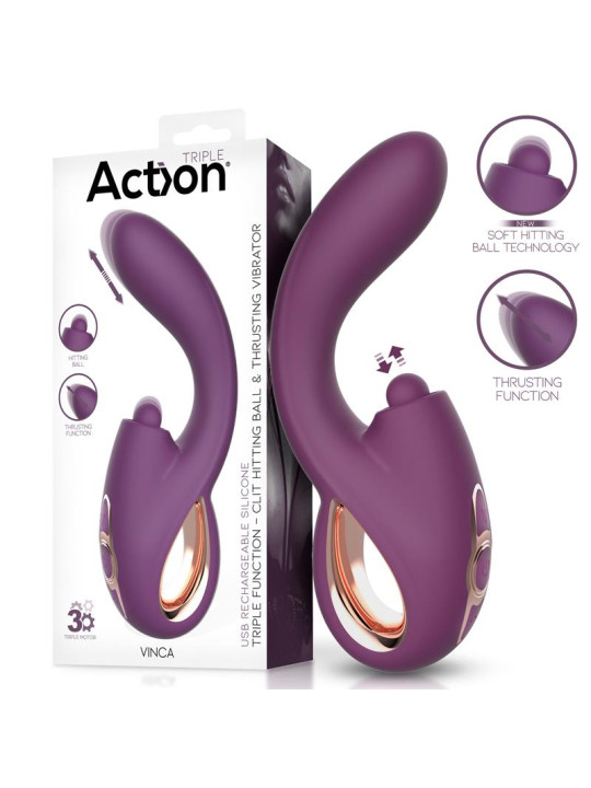 Vinca Soft Hitting Ball con Movimiento Thrusting y Vibración