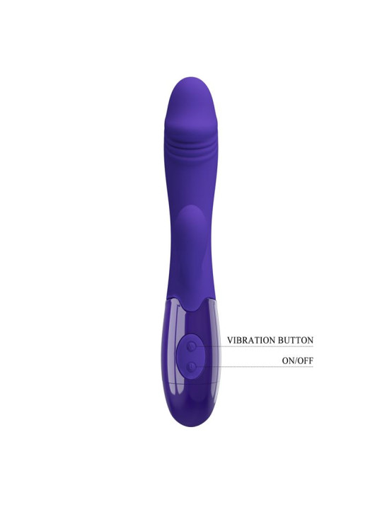 Snappy-Youth Vibrador de Conejito 2 Motores