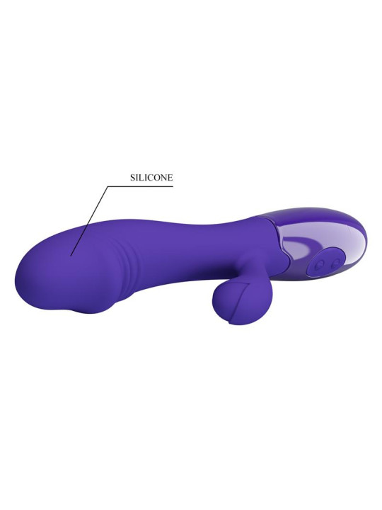 Snappy-Youth Vibrador de Conejito 2 Motores