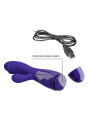 Snappy-Youth Vibrador de Conejito 2 Motores