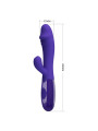 Snappy-Youth Vibrador de Conejito 2 Motores