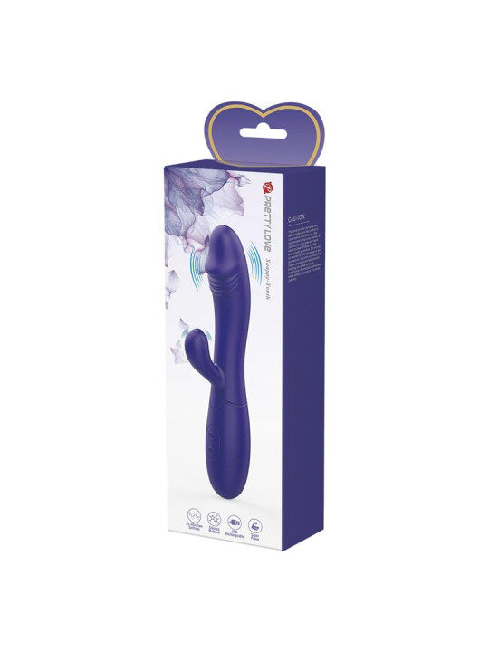 Snappy-Youth Vibrador de Conejito 2 Motores