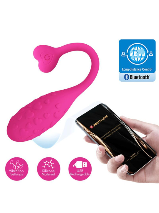 Fisherman Huevo Vibrador con APP